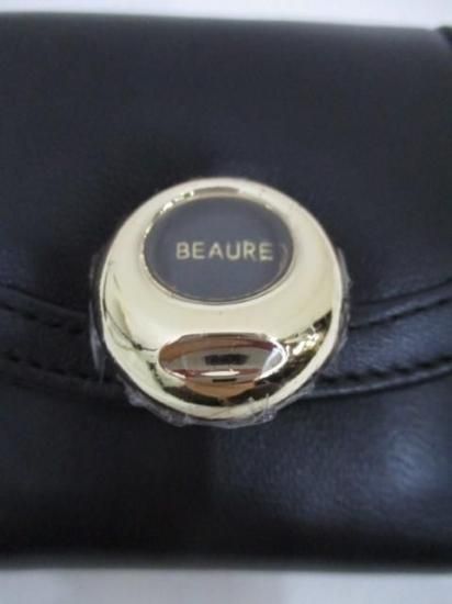 ����̵�� �ӥ�� BEAURE �᥿��ܥ��󥦥���å� B-25411 ������å� ������ �᥿��ܥ��� �ӳ� ����ѥ��� �������� ���������� ��ͤäݤ� ���饷���� BLACK