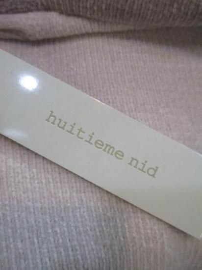 ����̵�� �楤�ƥ����� �� huitieme nid �⡼���ۿ��ϥ��ͥå��ץ륪���С� ��ǥ����� �˥å� �ۿ� �⡼��� �Ρ����� 523819 IVORY��BEIGE