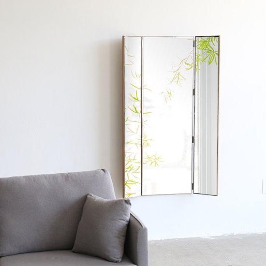 高級三面鏡　姿見　三越購入 楽天市場】三面 鏡 姿見 日本製 全身 鏡 大型 ナチュラル色 幅31.5cm