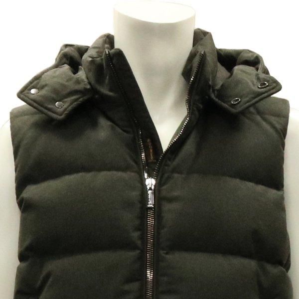 国内正規品】 MooRER ダウンベスト ムーレー メンズ ウールカシミア