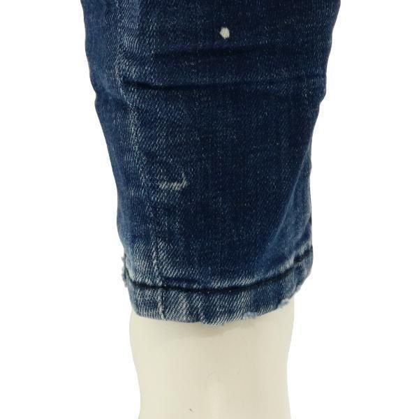 定価93500円 Dsquared2 タイディーバイカー　ジップスキニーデニム セール 30%オフ】 ディースクエアード ジーンズ DSQUARED2