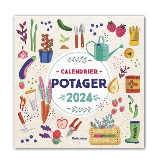 ե󥹸쥫2024ǯCALENDRIER POTAGER 2024 ʲڱˡ ROBERT ELGER