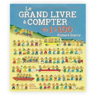 �ե�󥹸�ñ�쳨�ܡ�LE GRAND LIVRE A COMPTER DE 1 A 100��RICHARD SCARRY�ʥ���㡼�� ������꡼��