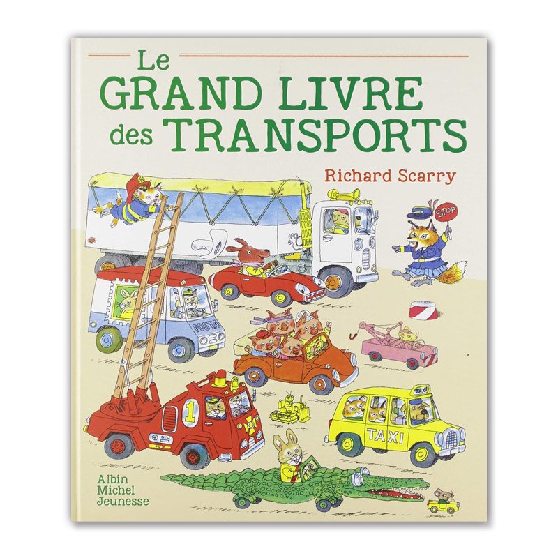 ե󥹸ñ쳨ܡLE GRAND LIVRE DES TRANSPORTS RICHARD SCARRYʥ㡼 ꡼