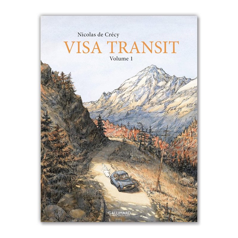 バンドデシネ「VISA TRANSIT」1巻 NICOLAS DE CRECY（ニコラ・ド・クレシー） - MAISON PETIT RENARD -  メゾン・プティ・ルナール -