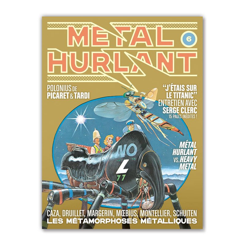 METAL HURLANT N.6 : LES METAMORPHOSES METALLIQUESʥ᥿롦ˡץơ