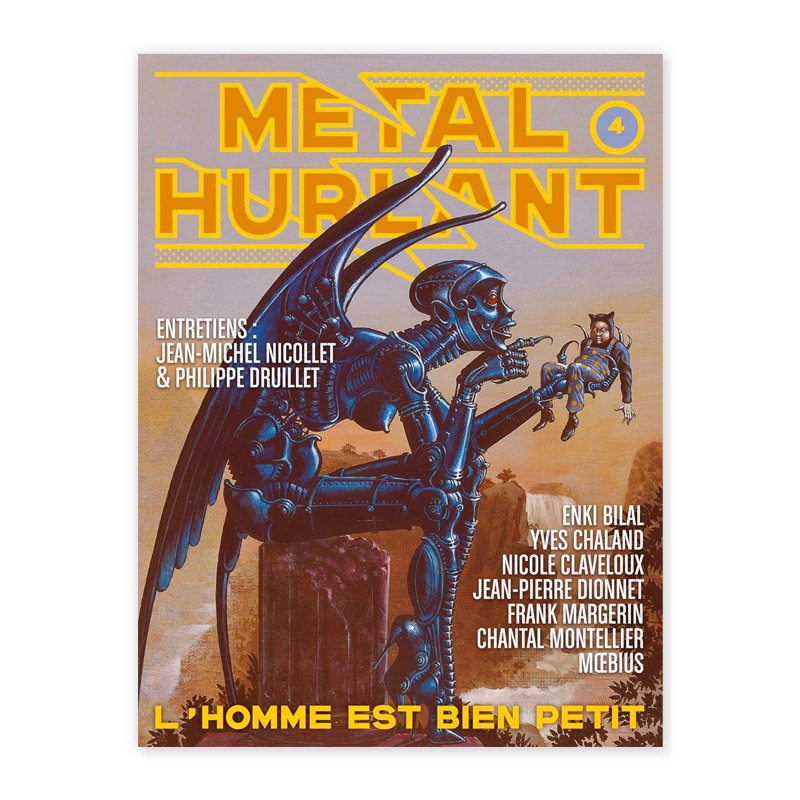 METAL HURLANT N.4 ; L'HOMME EST BIEN PETIT ʥ᥿롦ˡץơ