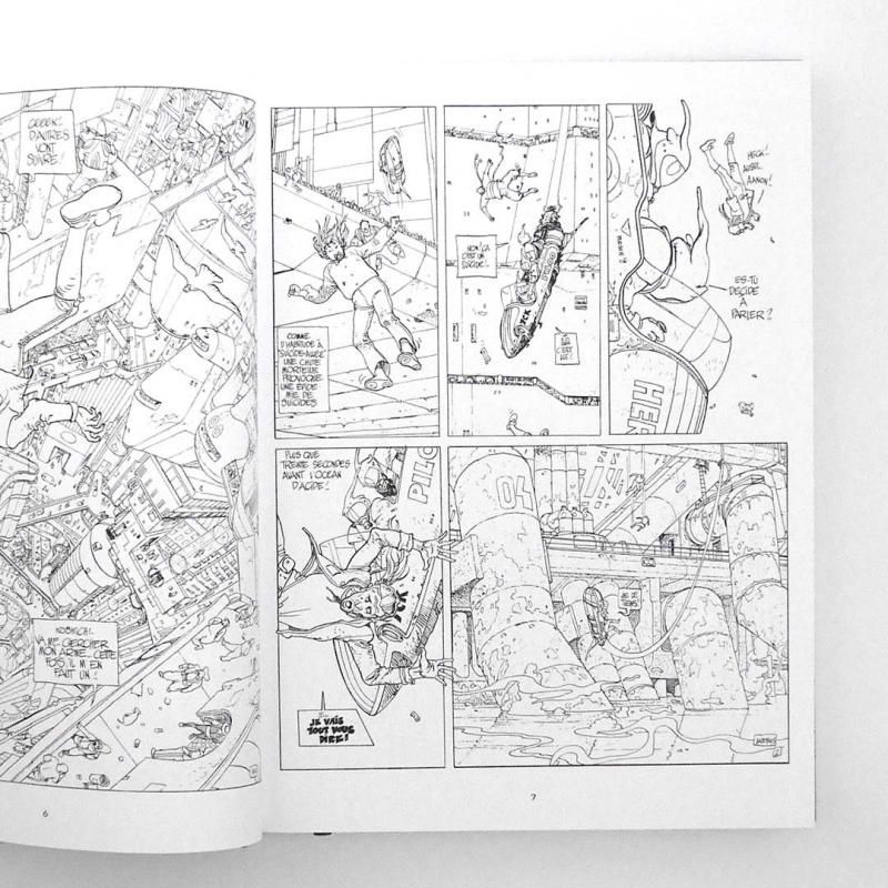 白黒合本版「L'INCAL（アンカル） ; UNE AVENTURE DE JOHN DIFOOL