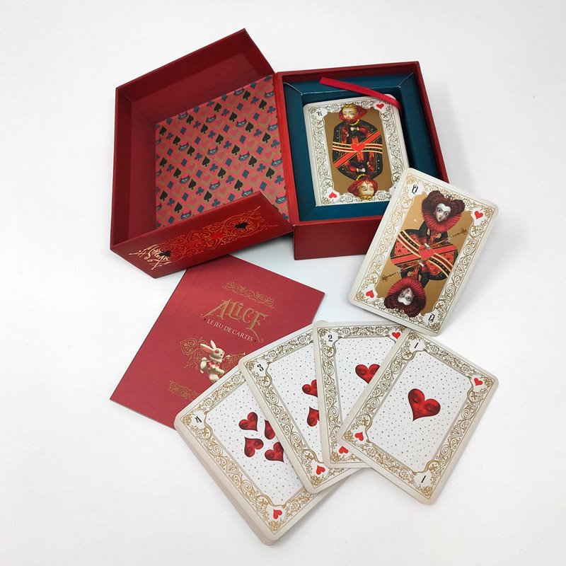 ȥסALICE: LE JEU DE 54 CARTES ET SON LIVRETBENJAMIN LACOMBE (Х󥸥ޥ󡦥饳֡