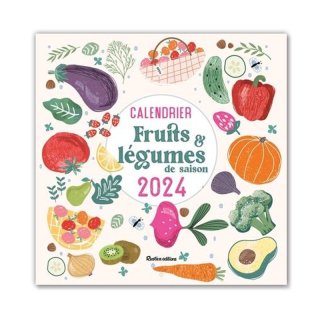 ե󥹸쥫2024ǯCALENDRIER MURAL FRUITS ET LEGUMES DE SAISON 2024SOLVEIG DARRIGO-DARTINET