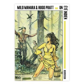 Хɥǥ͡UN ETE INDIEN(OP ANGOULEME 50) HUGO PRATT, MILO MANARA