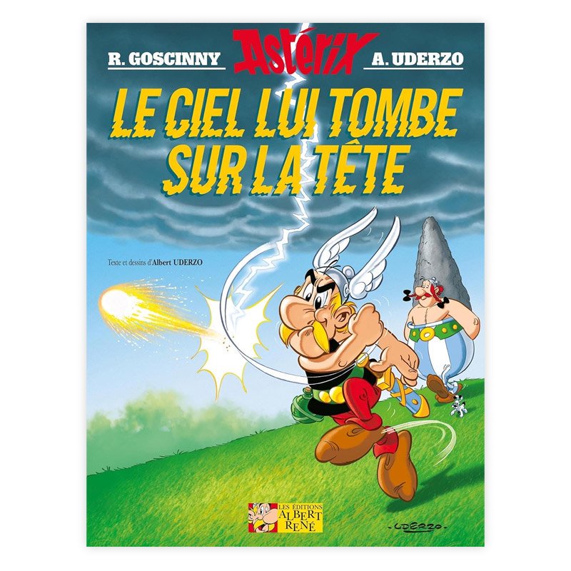 Хɥǥ͡ASTERIX TOME 33 : LE CIEL LUI TOMBE SUR LA TETEGOSCINNY RENE