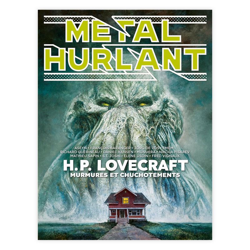 METAL HURLANT N.12: METAL HURLANT N.12 : H.P. LOVECRAFT, MURMURES ET CHUCHOTEMENTS ץեý
