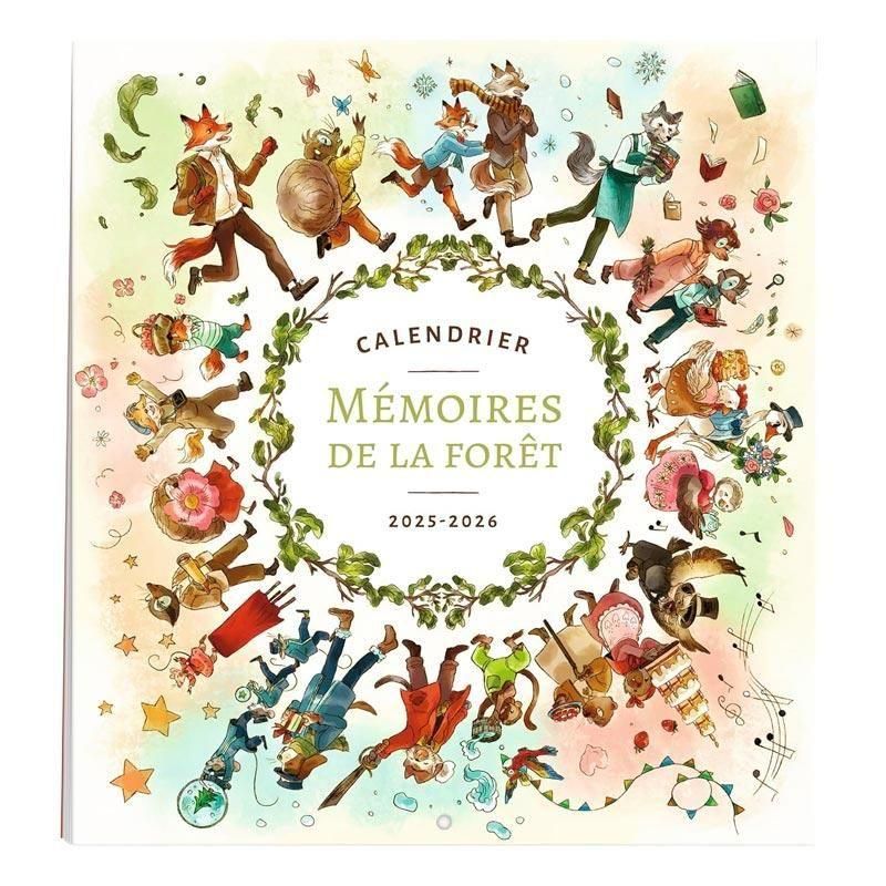 ե󥹸쥫2026ǯ CALENDRIER MEMOIRES DE LA FORET  NINET LUDOVIC