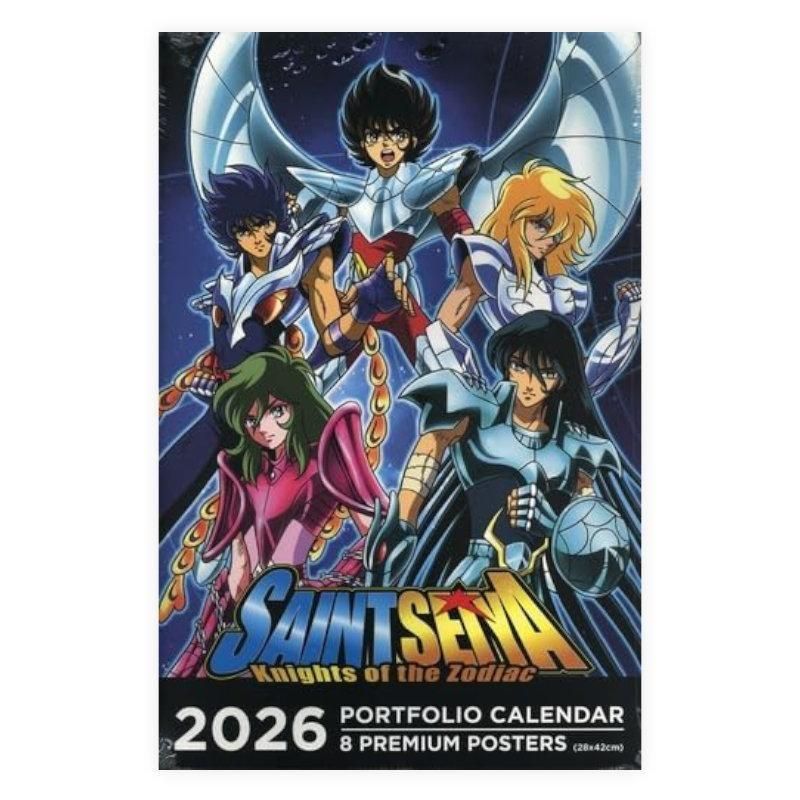 ե󥹸쥫2026ǯ CALENDRIERS PORTFPLIO 2026 SAINT SEIYA: LES CHEVALIERS DU ZODIAQUE  