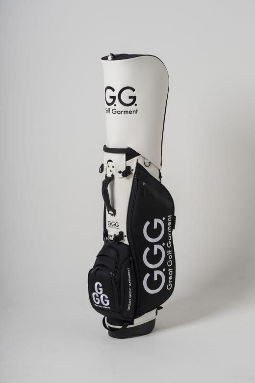 G.G.G. Caddy Bag (BLK*WHT) - G.G.G公式オンラインショップ