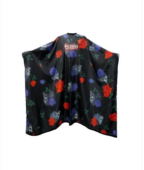 BROSH × WILDSIDE YOHJI YAMAMOTO | スカルローズ柄カットクロス