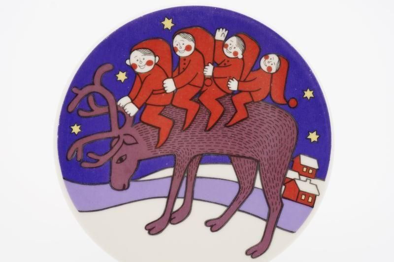 お客様ご予約品]ARABIA/JULKORT(MOTIV3)/ウォールプレート