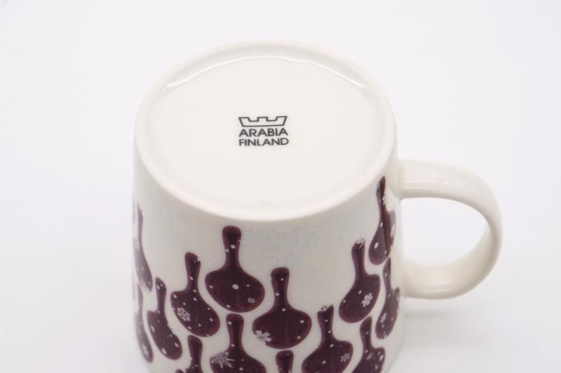 お客様ご予約品]ARABIA/Bysantti(レッド)/マグカップ(廃盤