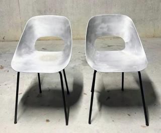 ピエール ガーリッシュ デスク 1960年代 Minvielle社 Pierre Guarich