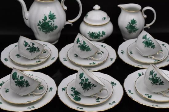 アウガルテン] 手描き デザートプレート6枚 Augarten porcelain - Etsy