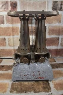 激レア！ 実働/美品 ビンテージ アイロンストーブ　ダブルバーナー　アルミニウム アイロンストーブ AMERICAN ダブル – goodcamper