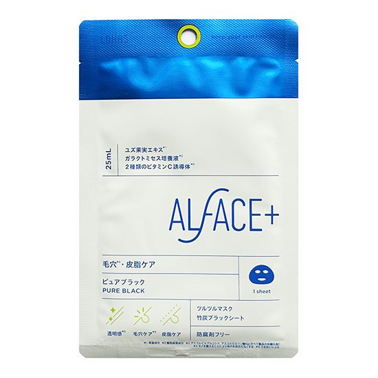 ALFACE+(ե) ԥ奢֥å PURE BLACK / 1