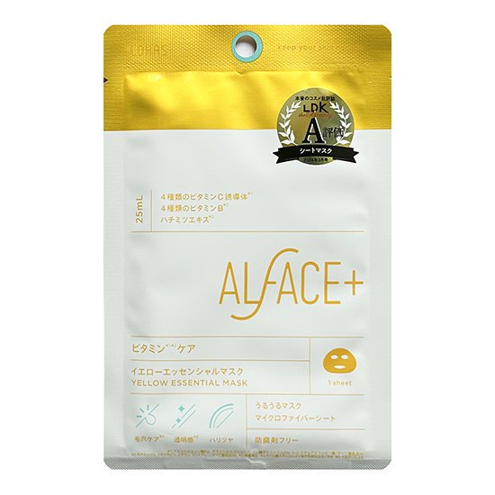 ALFACE+(ե) å󥷥ޥ YELLOW ESSENTIALMASK / 1