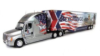 AAFES-Freigtliner Cascadia with53'Dry Van Trailer