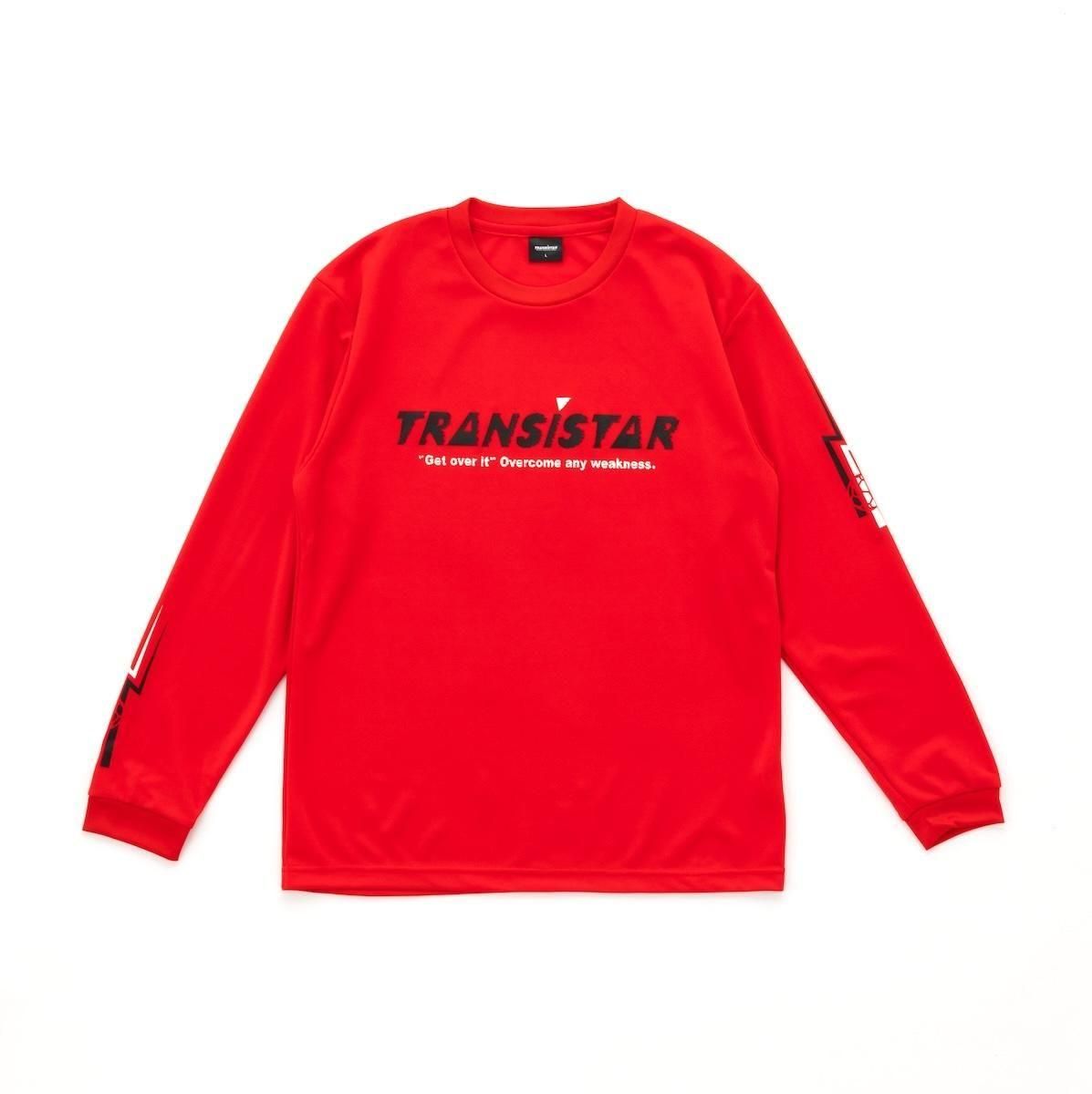 長袖ドライTシャツ SPEED【レッド】 - TRANSISTAR Online Store