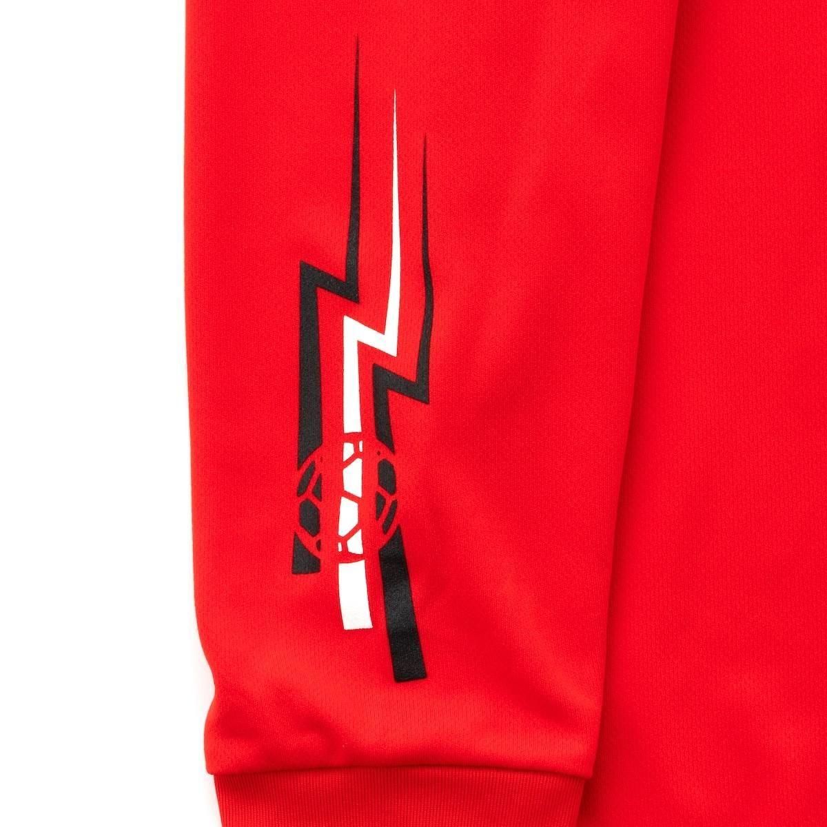 長袖ドライTシャツ SPEED【レッド】 - TRANSISTAR Online Store