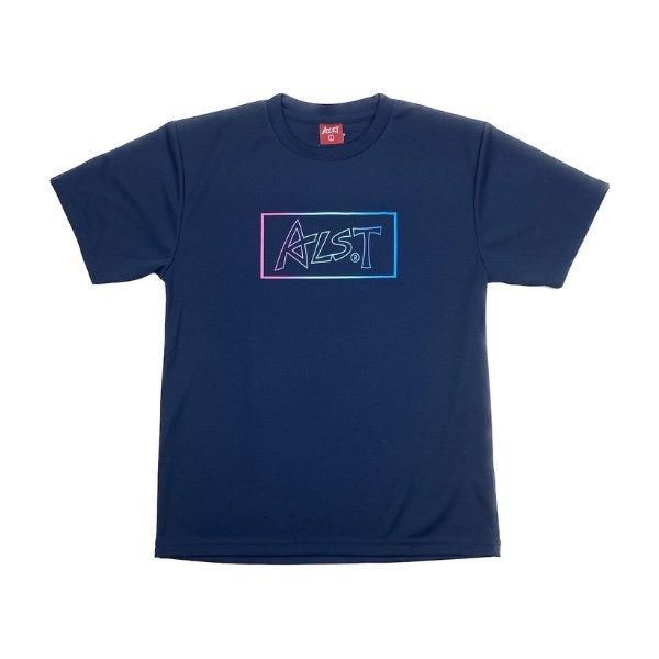 ATHLETA ネイビー ピンク ストライプ 半袖シャツ【希少】 ワイシャツ ストライプ ネイビー ブロード SMC｜CHOYA SHIRT