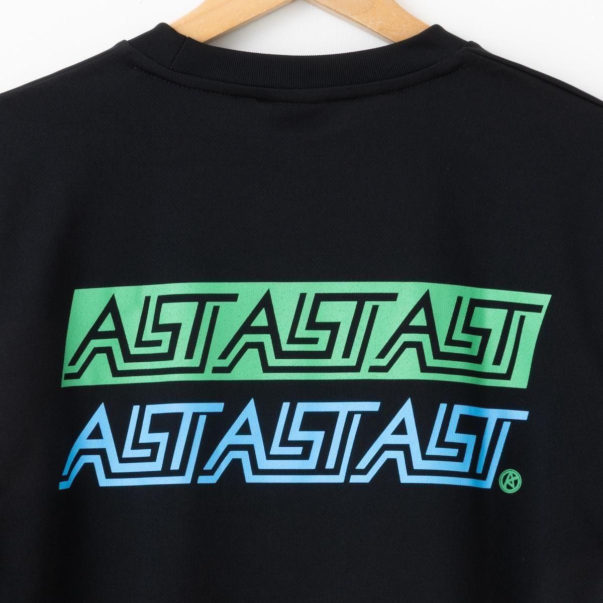 ナイロンdrow fitシャツ　ダークグリーン　Ｌ　新品 長袖ドライTシャツ DX LOGO【ブラック/グリーン】 - ALST Online