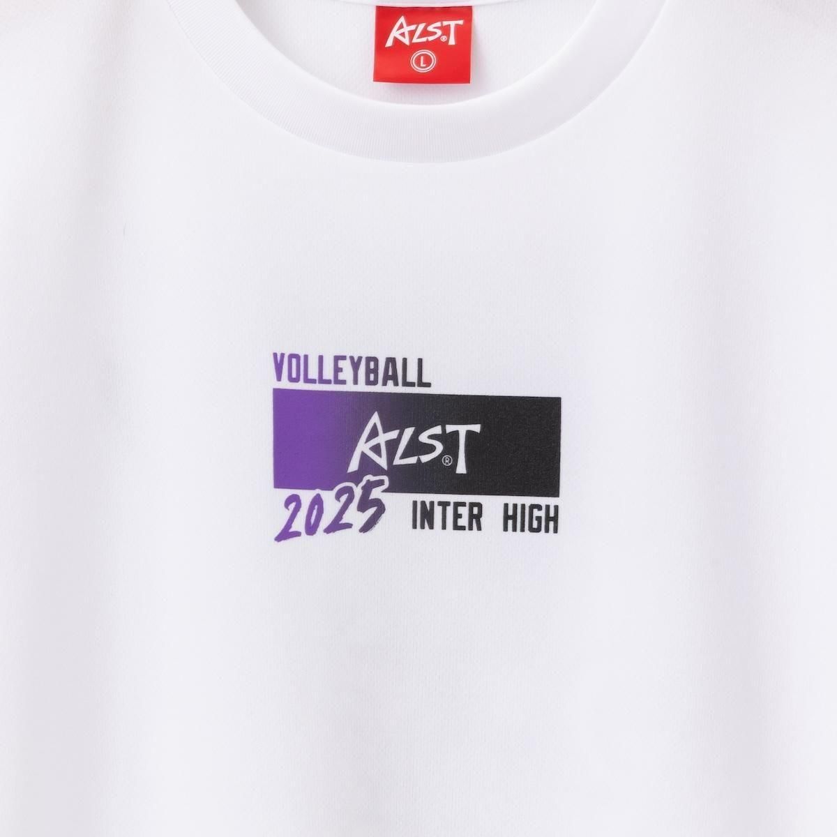 半袖ドライ Tシャツ インターハイ2025【ホワイト】 - ALST