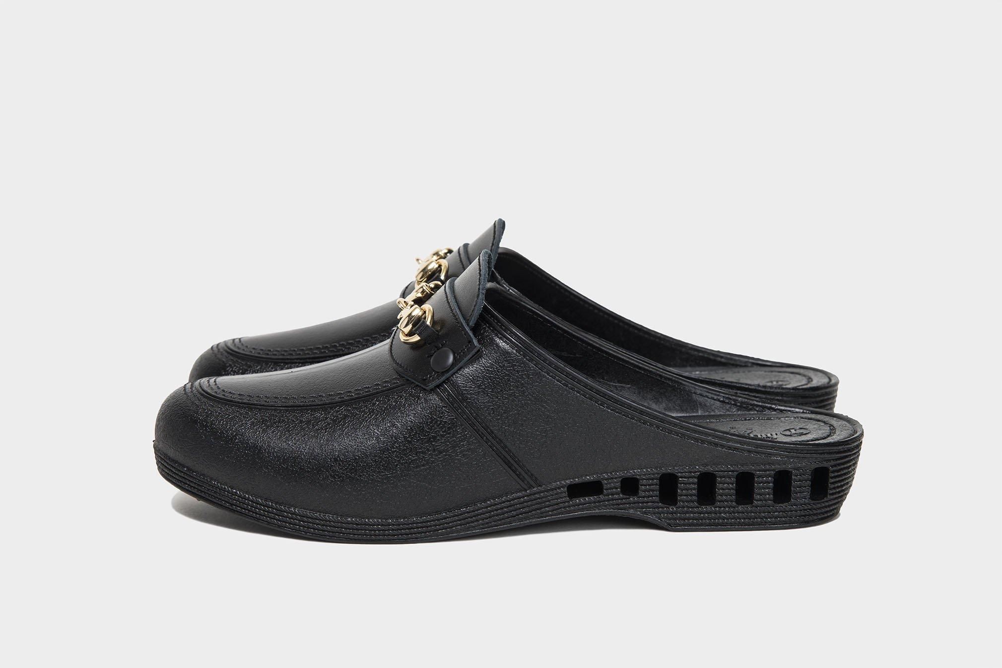 BENSAN-F BIT LOAFER U-TIP MEN BLACK - bench