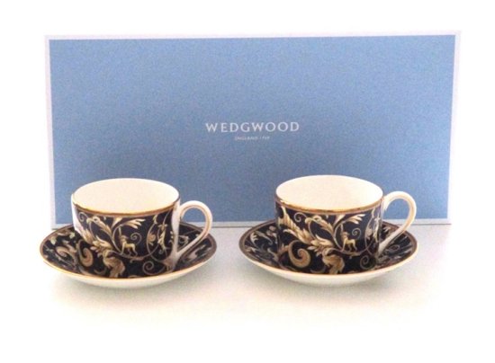 ウェッジウッドWEDGWOOD | ｺｰﾇｺﾋﾟｱ ﾃｨｰ カップ＆ソーサー ｲﾝﾍﾟﾘｱﾙIMPERIAL - 輸入ブランド洋食器、雑貨販売専門店  神戸セレクト