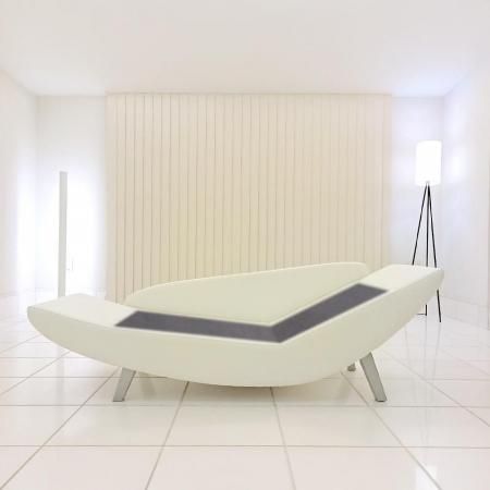 ヒーリングストーンカウチ - 溶岩石 | 新しい岩盤浴の形。 - 岩盤