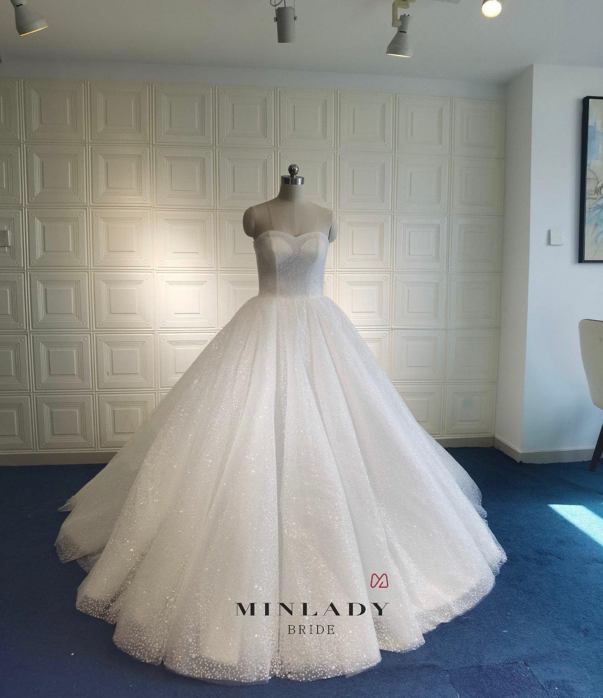 3way 韓国風 ボレロ付きドレス | ウェディング - MINLADY BRIDE