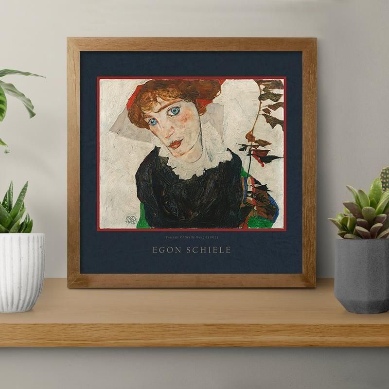 ウァリー・ノイツェルの肖像 | シーレ作品 - ROSSO GRAFICO