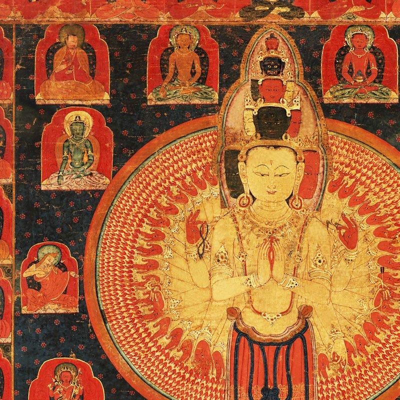 14世紀 千手観音菩薩 | 絵画・アート - ROSSO GRAFICO