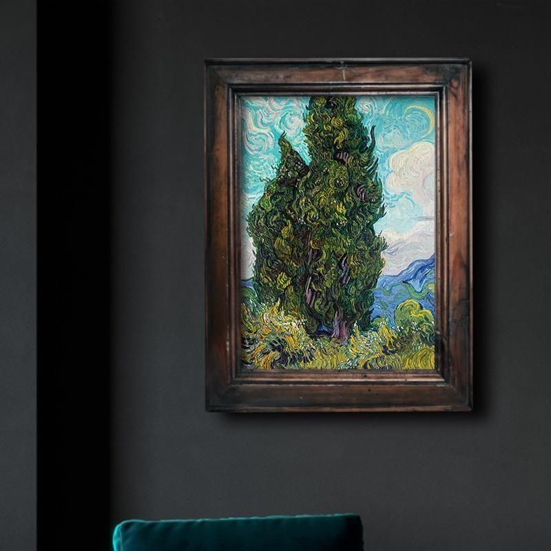 糸杉 | フィンセント・ファン・ゴッホの名作 - ROSSO GRAFICO
