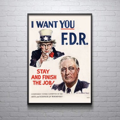 I want you F.D.R.