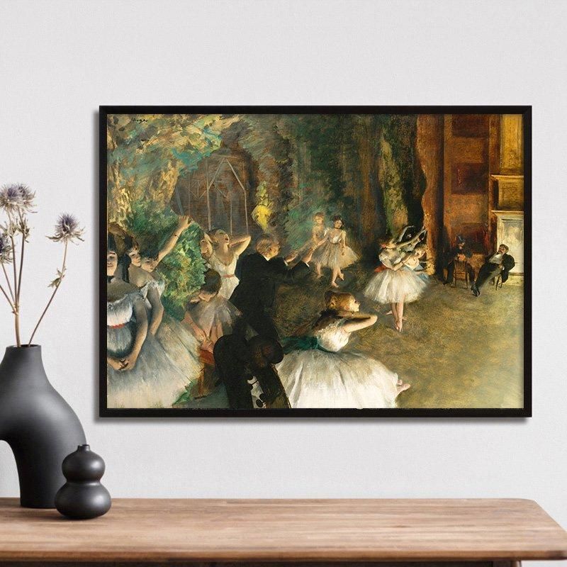 エドガー・ドガ作品集 | 舞台上のリハーサル - ROSSO GRAFICO