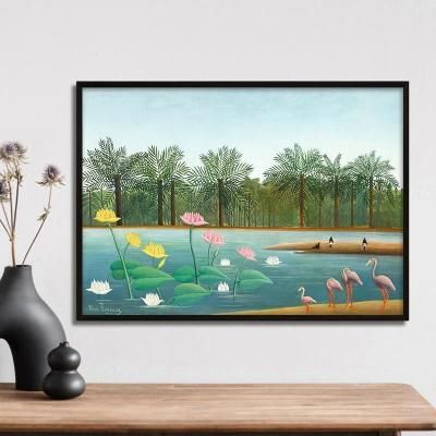 パリ郊外の眺め | アンリ・ルソー - ROSSO GRAFICO