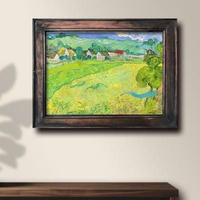 【真作】掛軸　月夜蝙蝠図　静謐な夜の情景　墨彩画　秋の風趣と余白美　S66 星月夜 | ゴッホの名作 - ROSSO GRAFICO