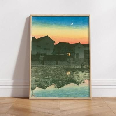 森ケ崎乃夕陽 | 川瀬巴水 - ROSSO GRAFICO