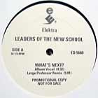 LEADERS OF THE NEW SCHOOL  WHAT'S NEXT ?