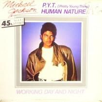MICHAEL JACKSON  P.Y.T. (PRETTY YOUNG THING)  / HUMAN NATURE