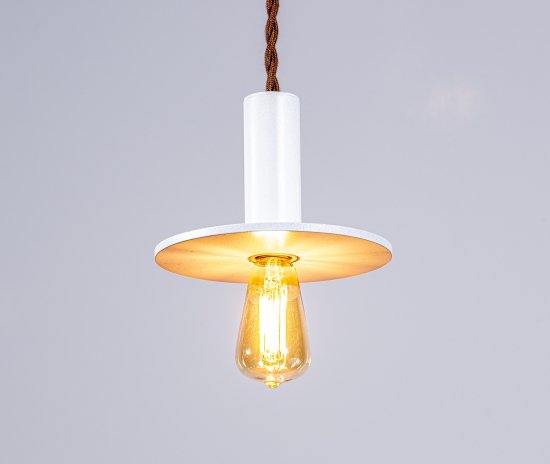 A001 White pendant light (E17) 画像