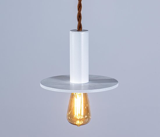 A001 White pendant light (E17) 画像